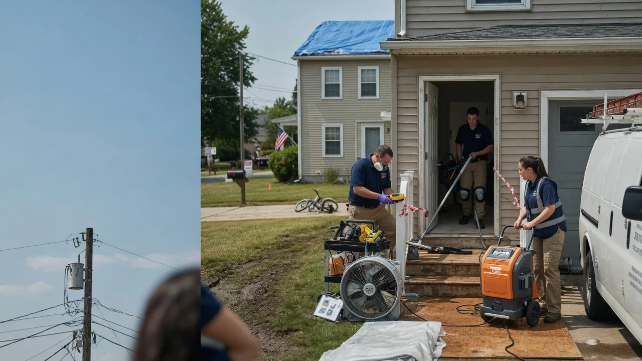 Water Damage Repair in Happy, KY near me